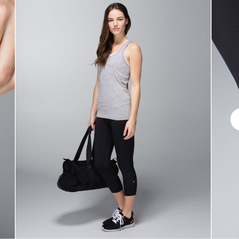 Lululemon Inspire Crop 2 Black Leggings
